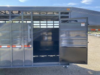 New 2025 Circle D LIVESTOCK TRAILER Stock / Stock Combo Trailer