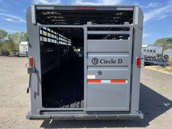 New 2025 Circle D LIVESTOCK TRAILER Stock / Stock Combo Trailer