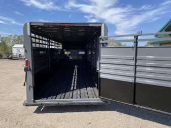New 2025 Circle D LIVESTOCK TRAILER Stock / Stock Combo Trailer