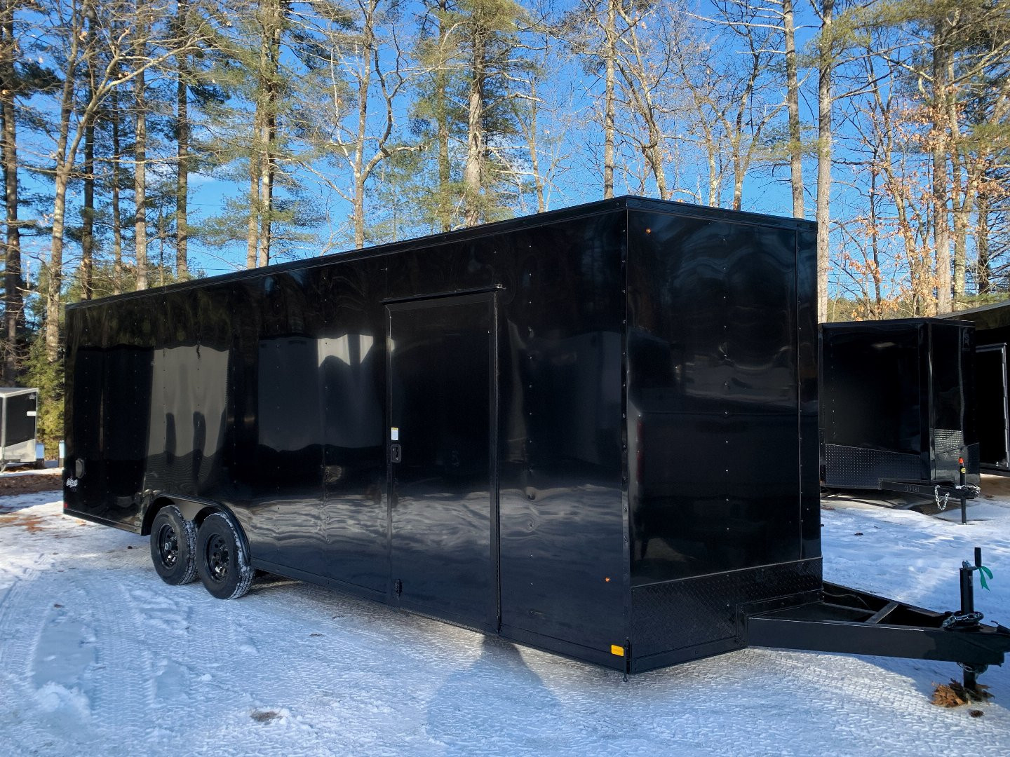 New 2025 Pace Outback DLX 8.5X24 + 2ft V nose/ 7' interior height/ Blackout Package/ 9990gvw