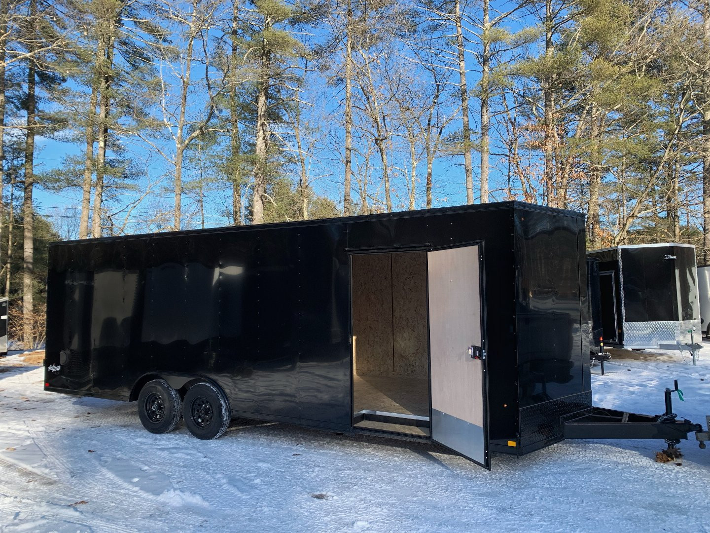 New 2025 Pace Outback DLX 8.5X24 + 2ft V nose/ 7' interior height/ Blackout Package/ 9990gvw