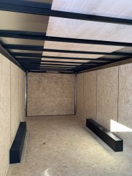 New 2025 Pace Outback DLX 8.5X24 + 2ft V nose/ 7' interior height/ Blackout Package/ 9990gvw