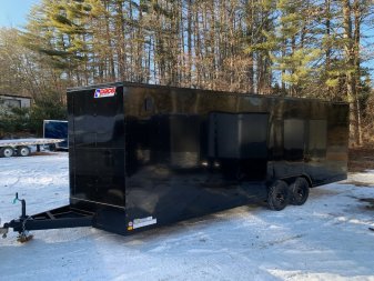 New 2025 Pace Outback DLX 8.5X24 + 2ft V nose/ 7' interior height/ Blackout Package/ 9990gvw