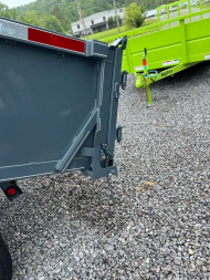 New 2025 P & T Trailers 7K 6X12 DUMP SREAD GATE 7K JACK Dump Trailer