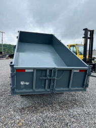 New 2025 P & T Trailers 7K 6X12 DUMP SREAD GATE 7K JACK Dump Trailer