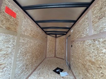 New 2025 US Cargo 5X10+ 2ft V nose/ 6' Interior Height/ Polycore/ Mag Wheels/ 2990GVW