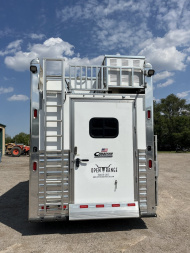 Used 2022 Cimarron 4 Horse Norstar Living Quarters Horse Trailer