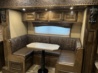 Used 2022 Cimarron 4 Horse Norstar Living Quarters Horse Trailer