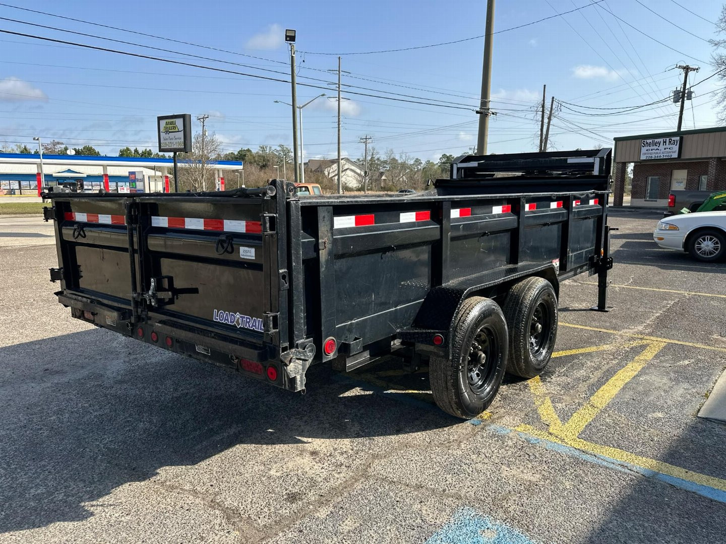 Used 2022 Load Trail 7x16 Gooseneck Dump Trailer