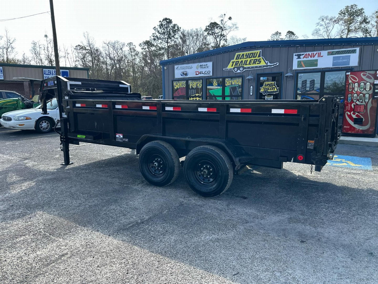 Used 2022 Load Trail 7x16 Gooseneck Dump Trailer