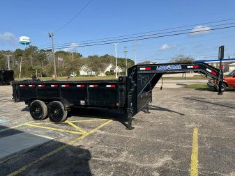 Used 2022 Load Trail 7x16 Gooseneck Dump Trailer