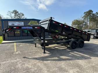 Used 2022 Load Trail 7x16 Gooseneck Dump Trailer