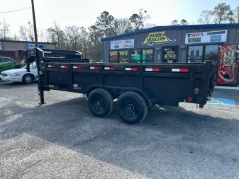 Used 2022 Load Trail 7x16 Gooseneck Dump Trailer