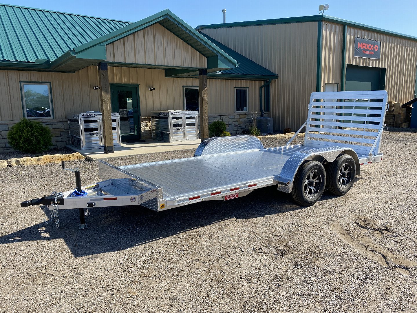 New 2024 Zimmerman 77x16 Aluminum Utility Trailer