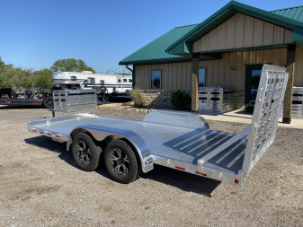 New 2024 Zimmerman 77x16 Aluminum Utility Trailer