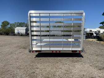 New 2024 Zimmerman 77x16 Aluminum Utility Trailer