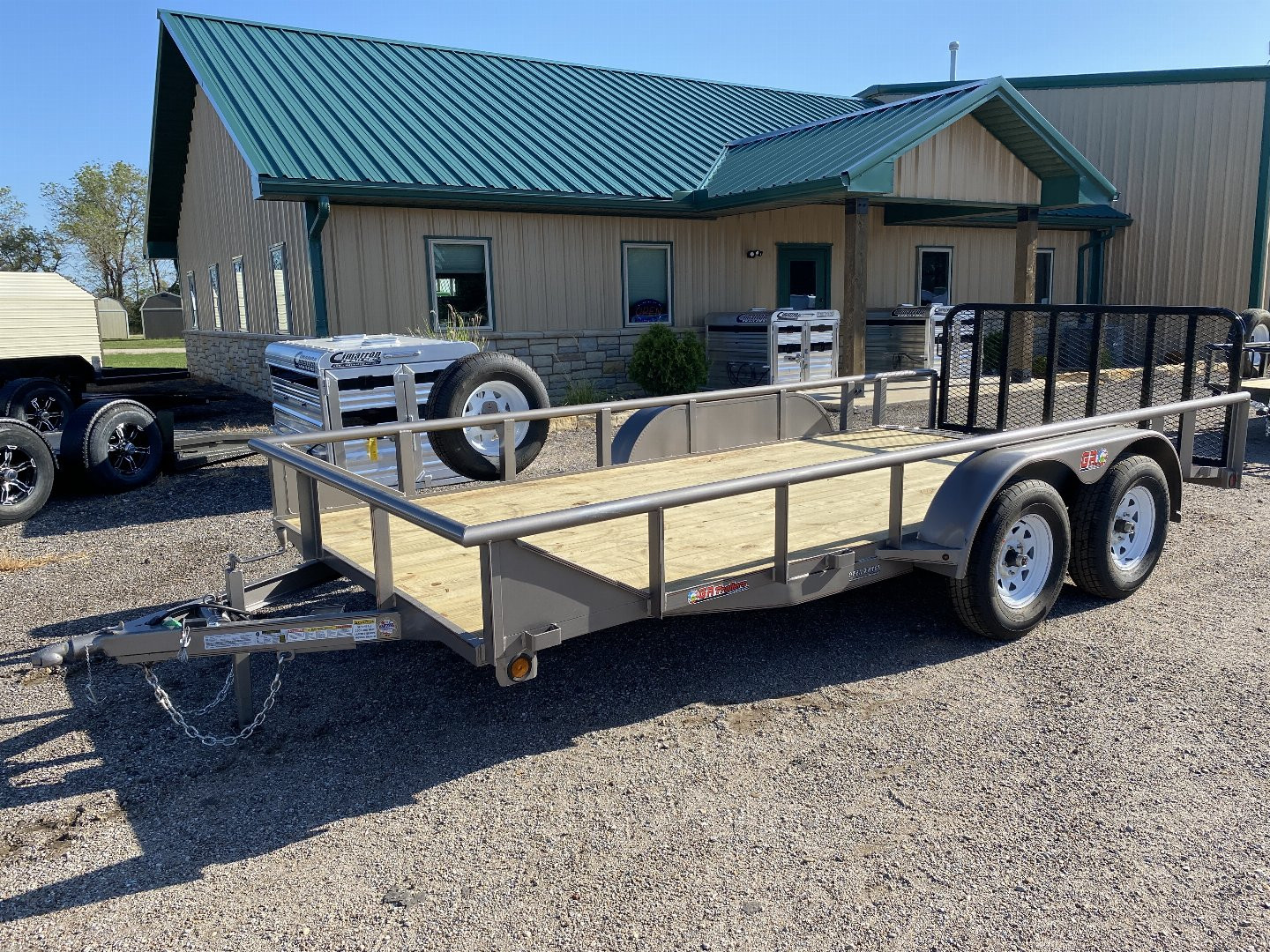 New 2025 GR Trailers 82x16 Utility Trailer