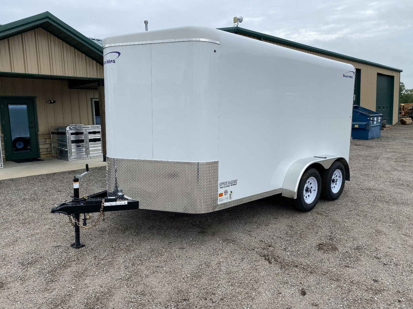 New 2024 Sharp Manufacturing 7x12 Cargo / Enclosed Trailer