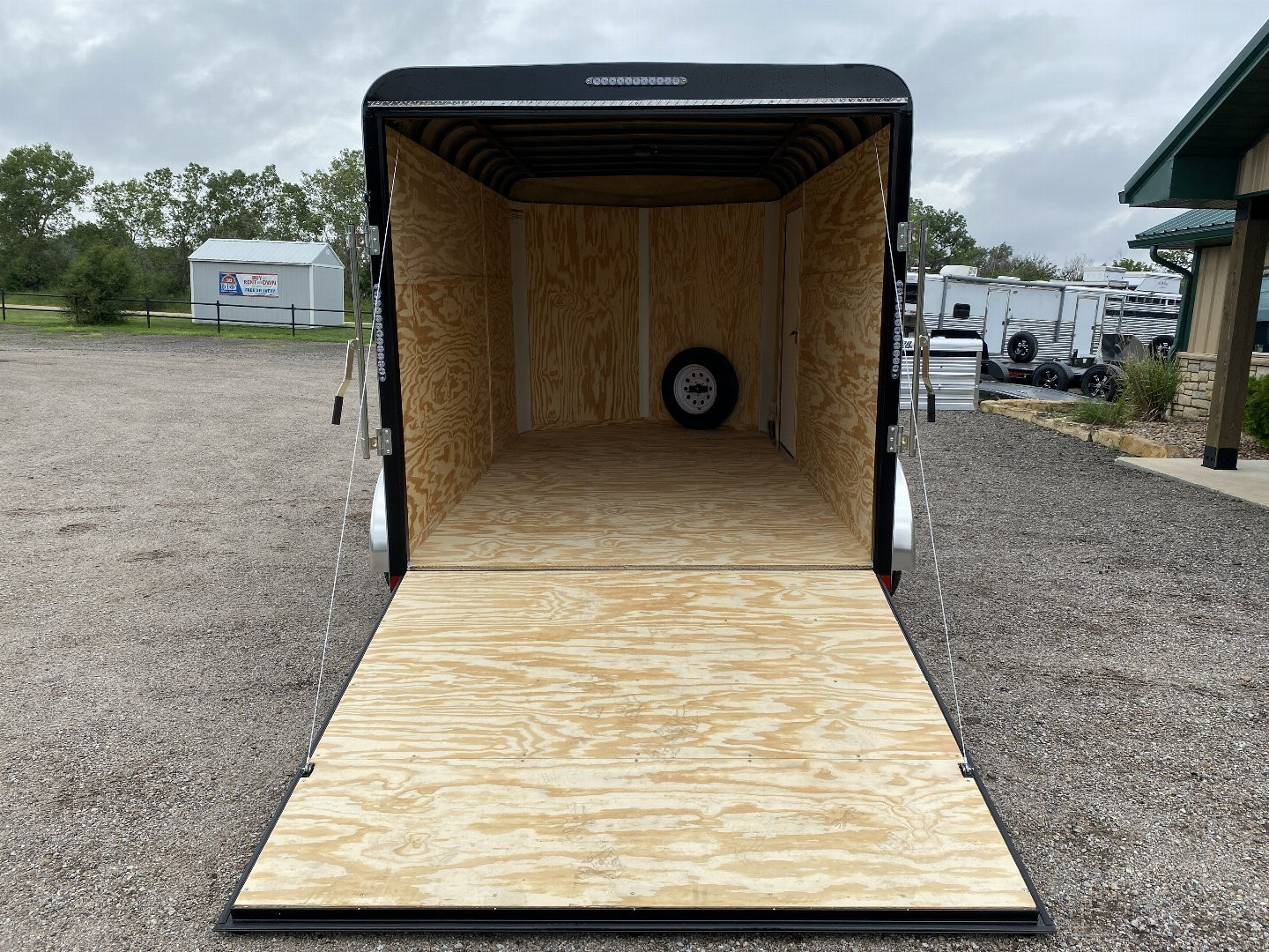 New 2024 Sharp Manufacturing 7x12 Cargo / Enclosed Trailer