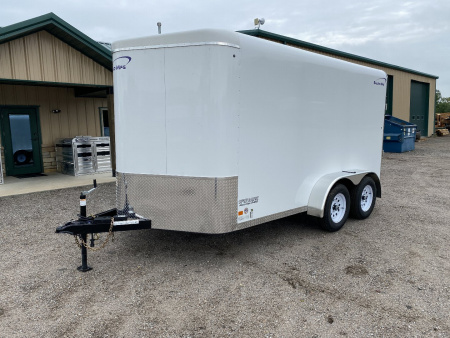 New 2024 Sharp Manufacturing 7x12 Cargo / Enclosed Trailer