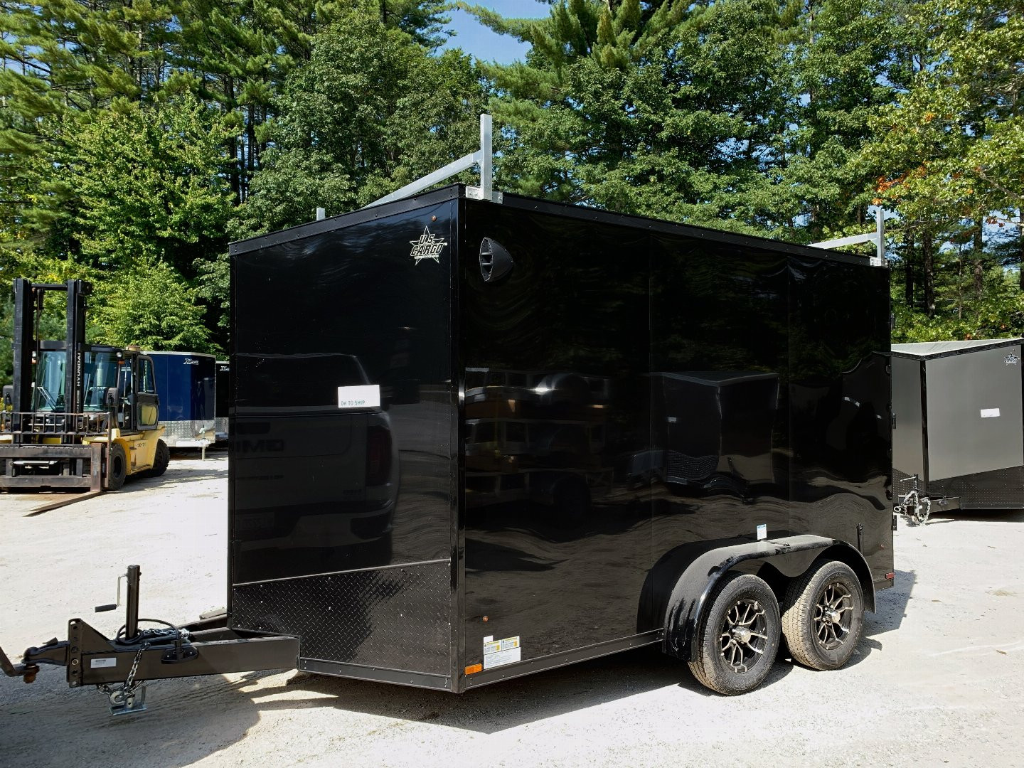 New 2025 US Cargo 7X12 +2ft V nose/ I-beam frame/ 7' interior height ...