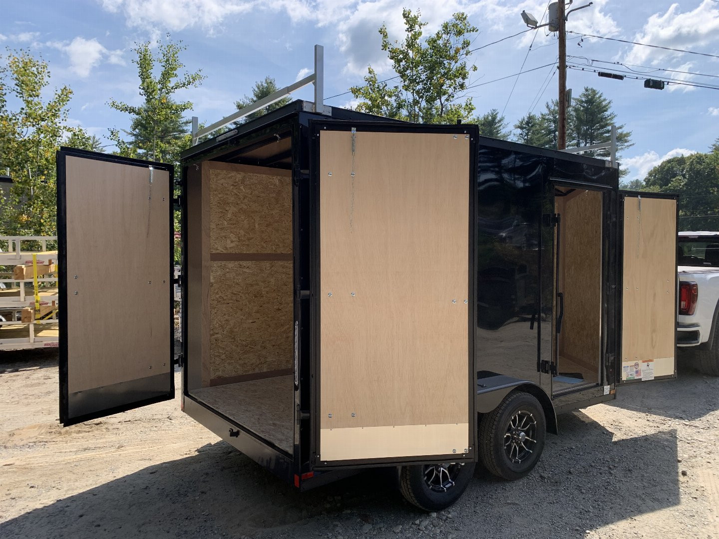 New 2025 US Cargo 7X12 +2ft V nose/ I-beam frame/ 7' interior height ...