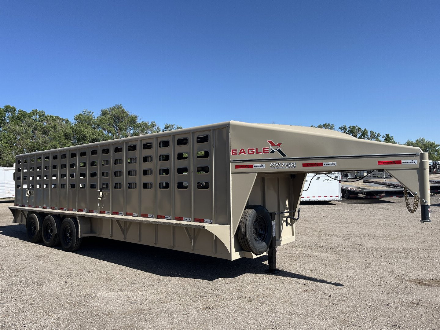 New 2024 Eagle-X Livestock Trailer 28'