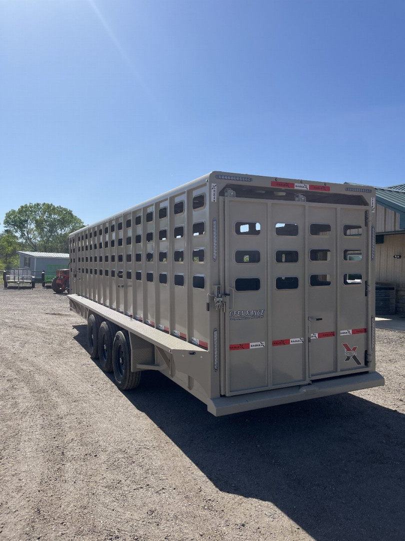 New 2024 Eagle-X Livestock Trailer 28'
