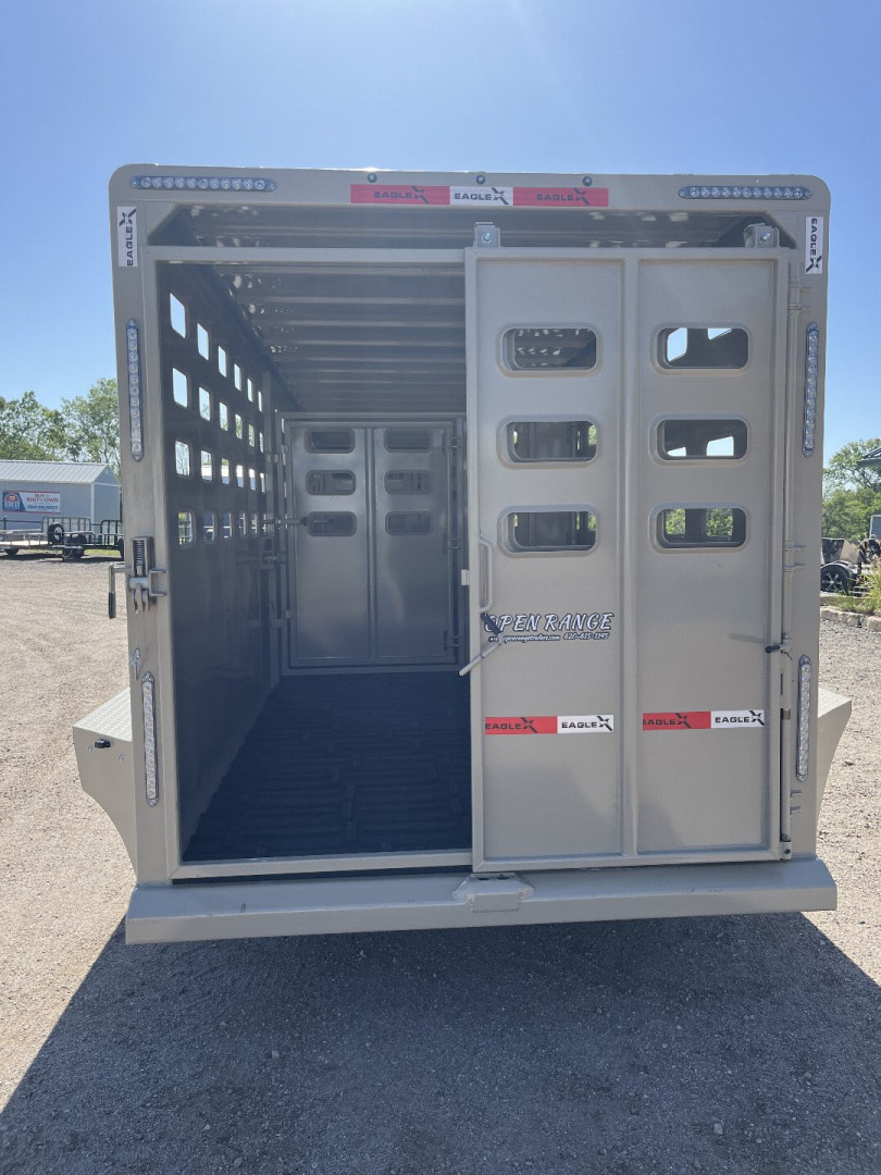New 2024 Eagle-X Livestock Trailer 28'