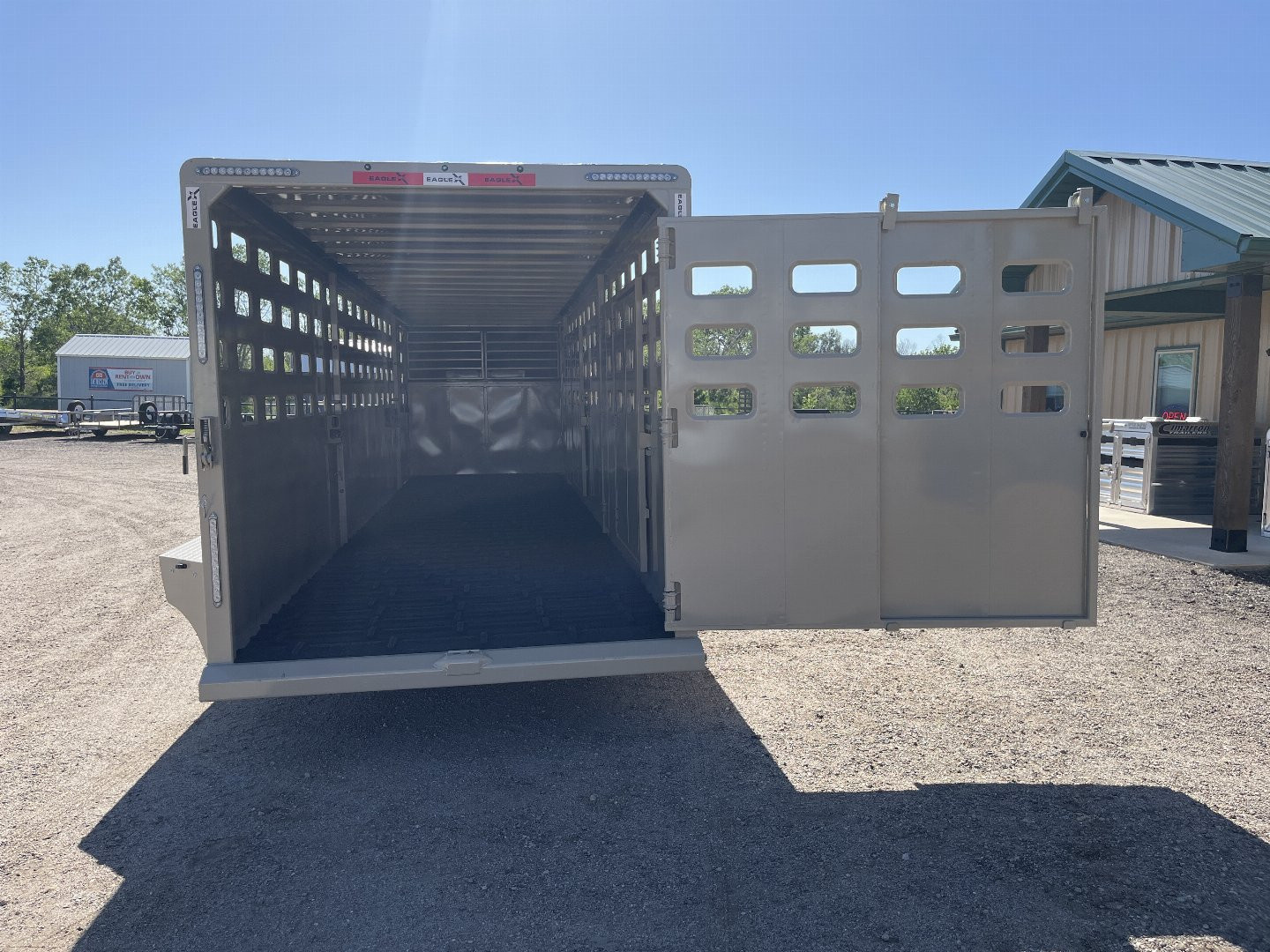 New 2024 Eagle-X Livestock Trailer 28'