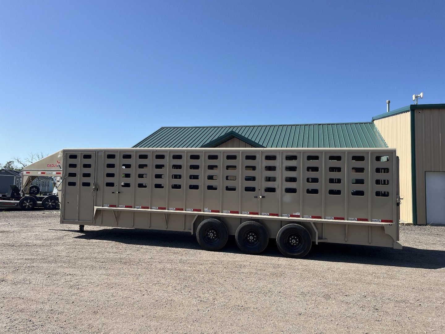 New 2024 Eagle-X Livestock Trailer 28'