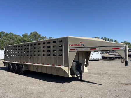 New 2024 Eagle-X Livestock Trailer 28'
