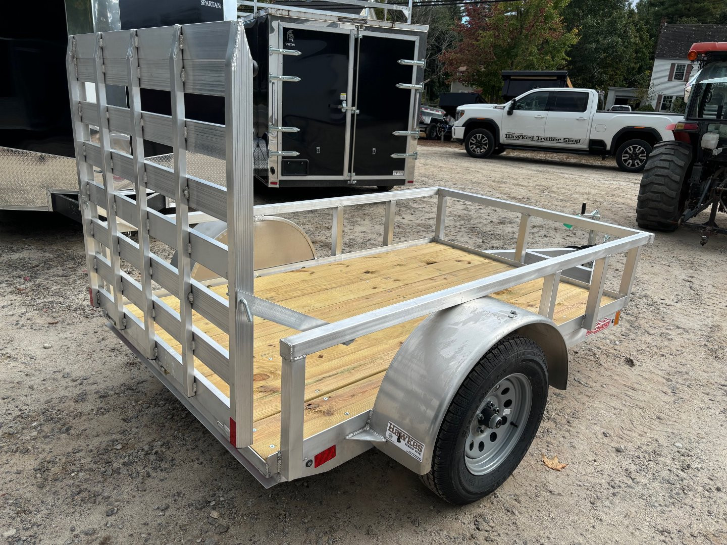 New 2025 HIGH COUNTRY 5X8 fully aluminum Utility Trailer/ ramp/ 2990gvw