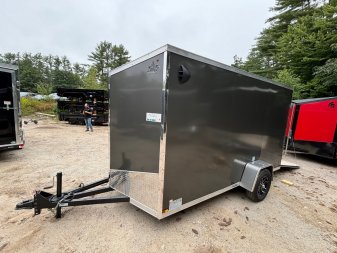 New 2025 US Cargo 6X12 + 2ft V nose/ 6'6" Interior Height/ D-rings/ Adj. Coupler / Stabilizer Jacks