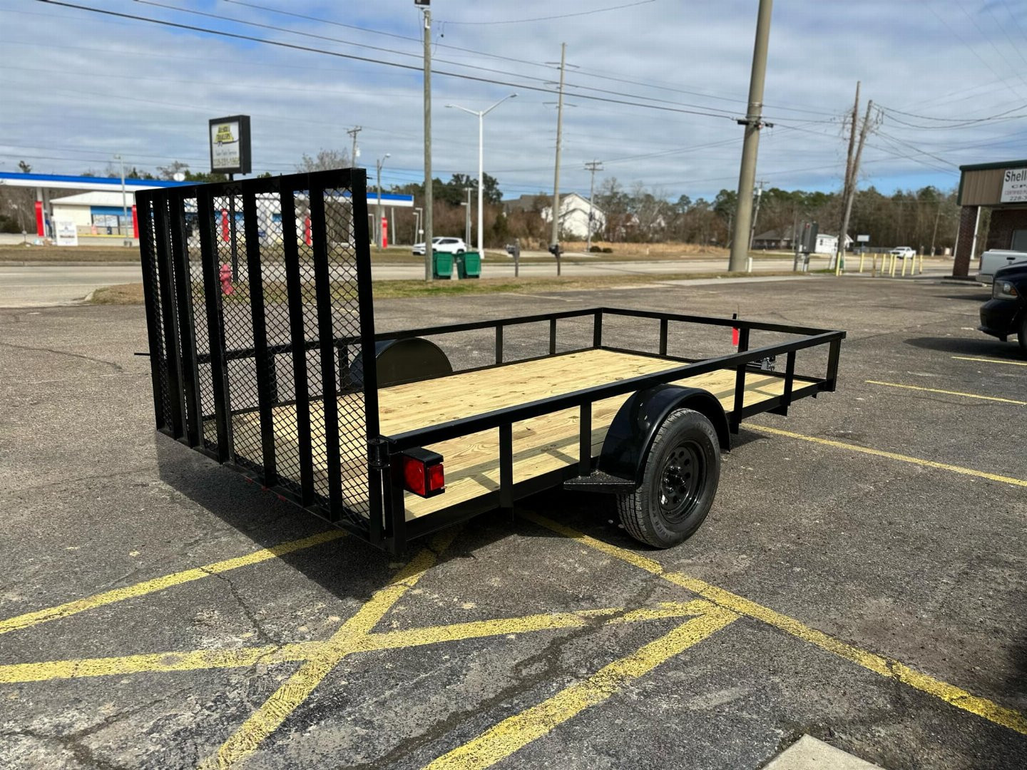 New 2025 Bye-Rite Trailers 6.5x12SA Utility Trailer