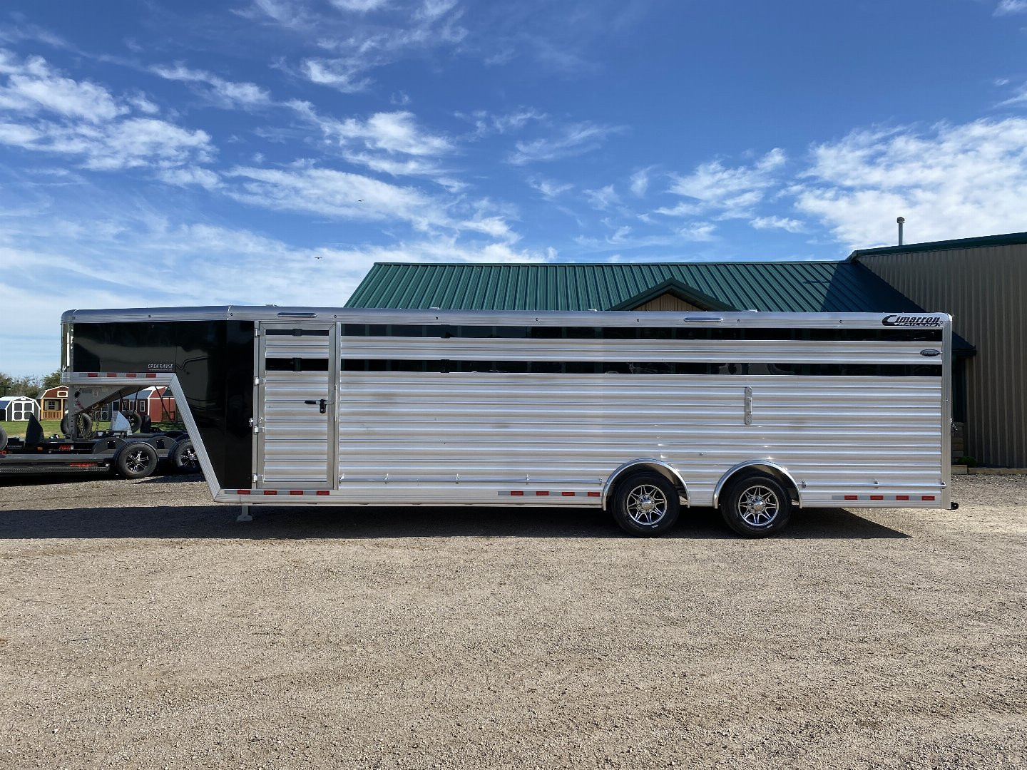 New 2025 Cimarron Lonestar Stock Trailer