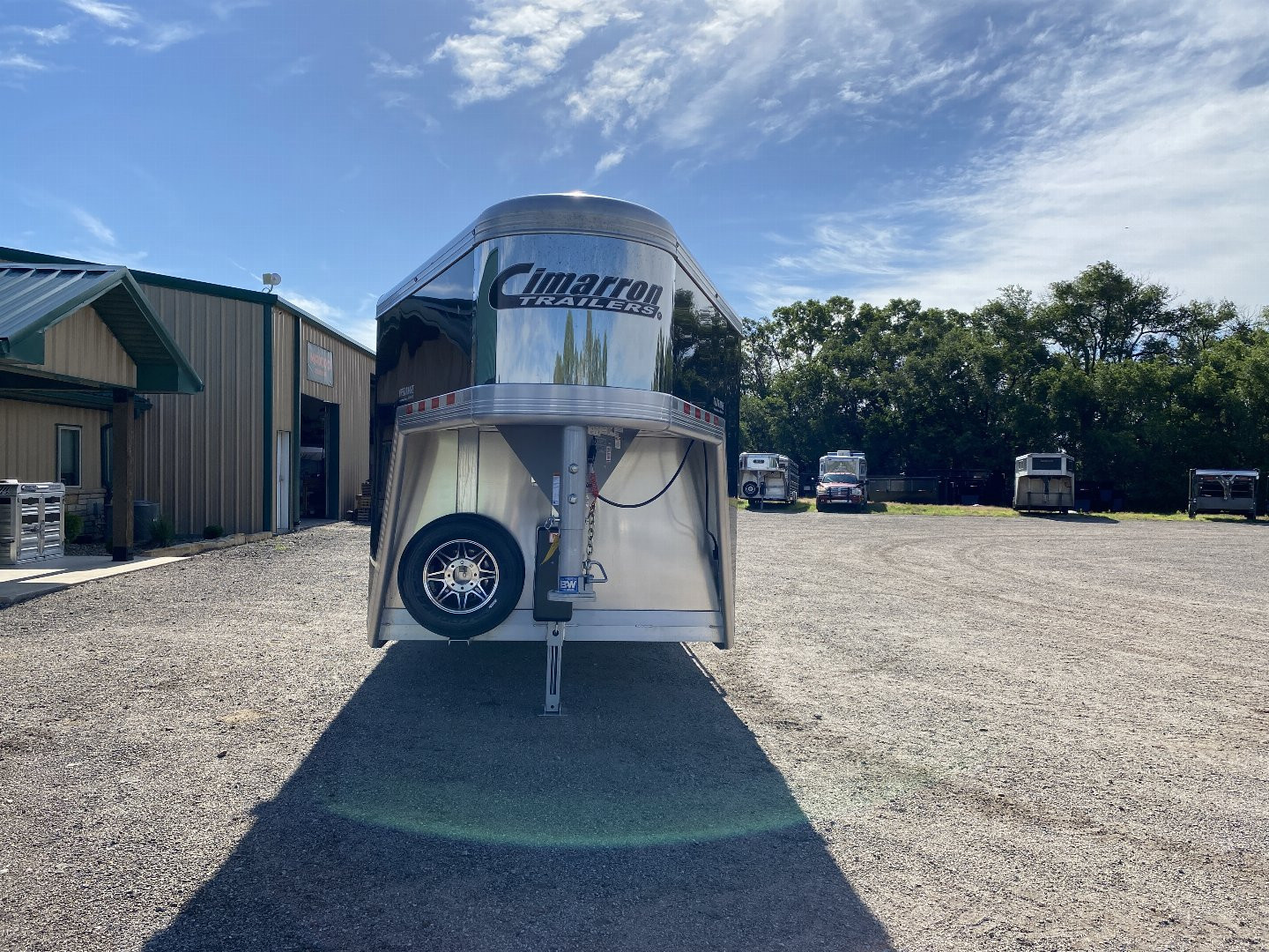 New 2025 Cimarron Lonestar Stock Trailer