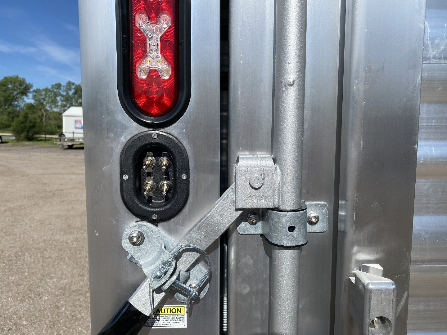 New 2025 Cimarron Lonestar Stock Trailer