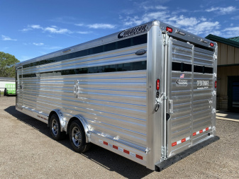 New 2025 Cimarron Lonestar Stock Trailer