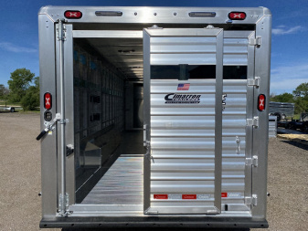 New 2025 Cimarron Lonestar Stock Trailer