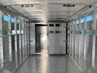 New 2025 Cimarron Lonestar Stock Trailer