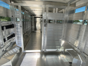 New 2025 Cimarron Lonestar Stock Trailer