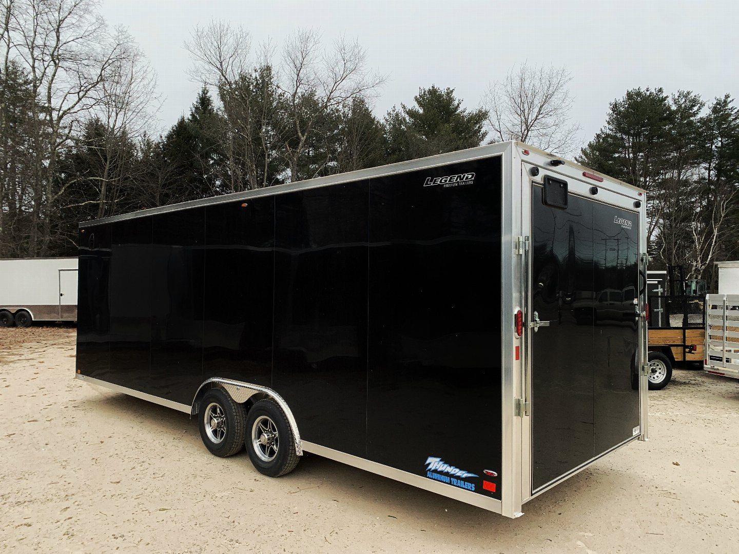 New 2025 Legend Trailers 8.5X24 +2FT V nose/ Full Aluminum Construction/ 7' Interior height/ Torsion Axles/ 9990gvw