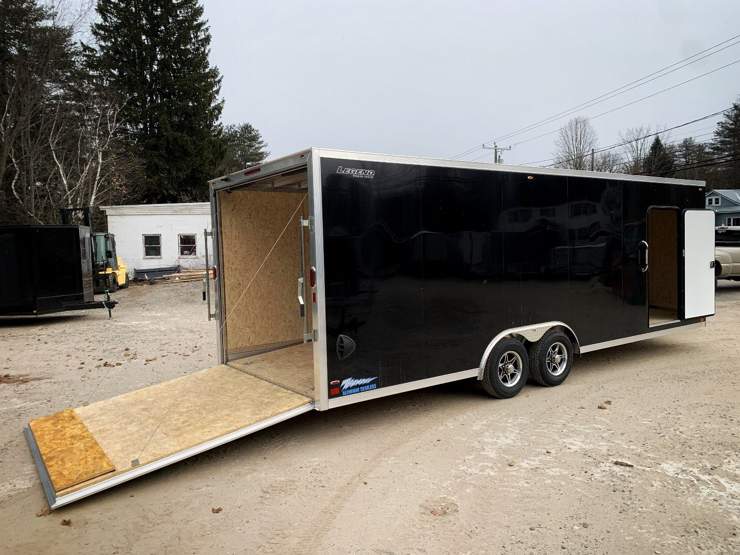 New 2025 Legend Trailers 8.5X24 +2FT V nose/ Full Aluminum Construction/ 7' Interior height/ Torsion Axles/ 9990gvw