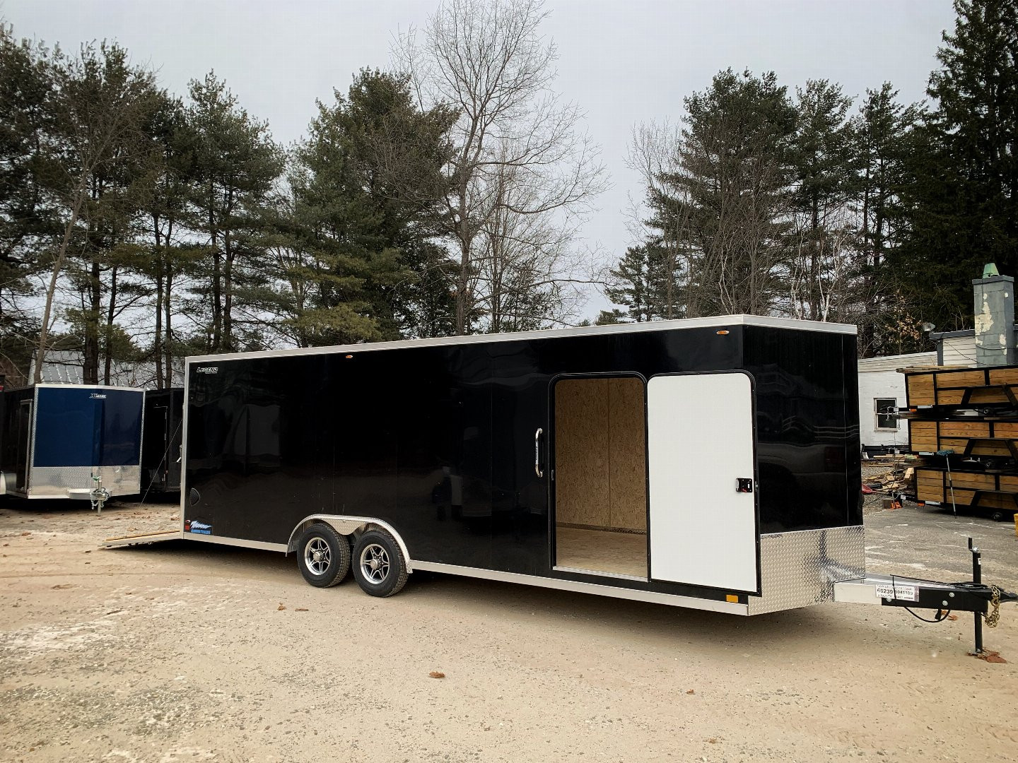 New 2025 Legend Trailers 8.5X24 +2FT V nose/ Full Aluminum Construction/ 7' Interior height/ Torsion Axles/ 9990gvw