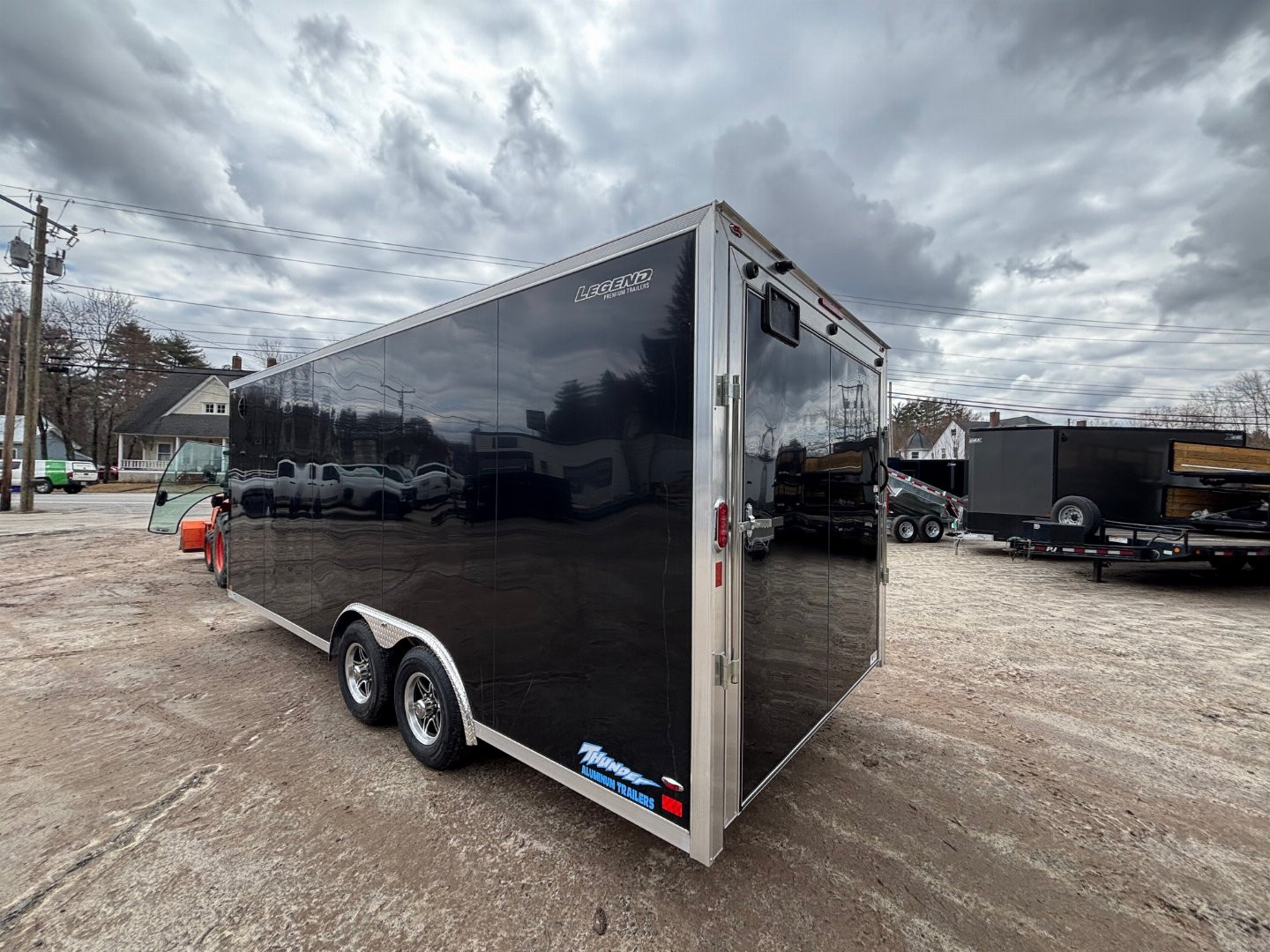 New 2025 Legend Trailers 8.5X20 +2FT V nose/ Full Aluminum Construction/ 7' Interior height/ Torsion Axles/ 9990gvw