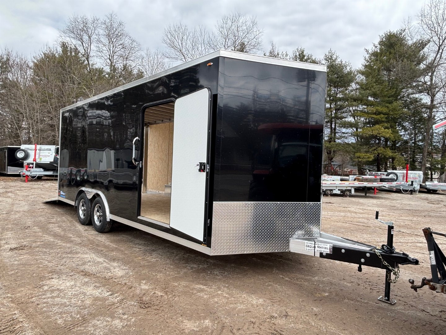 New 2025 Legend Trailers 8.5X20 +2FT V nose/ Full Aluminum Construction/ 7' Interior height/ Torsion Axles/ 9990gvw