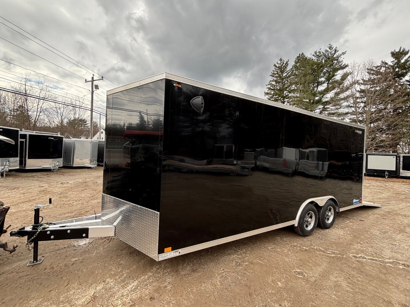 New 2025 Legend Trailers 8.5X20 +2FT V nose/ Full Aluminum Construction/ 7' Interior height/ Torsion Axles/ 9990gvw