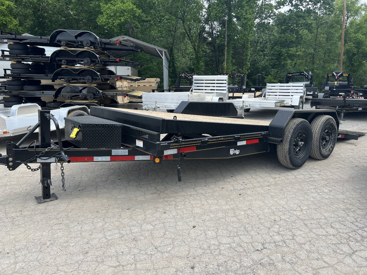 New 2025 P & T Trailers 14K 20' POWER TILT Equipment Trailer for sale ...