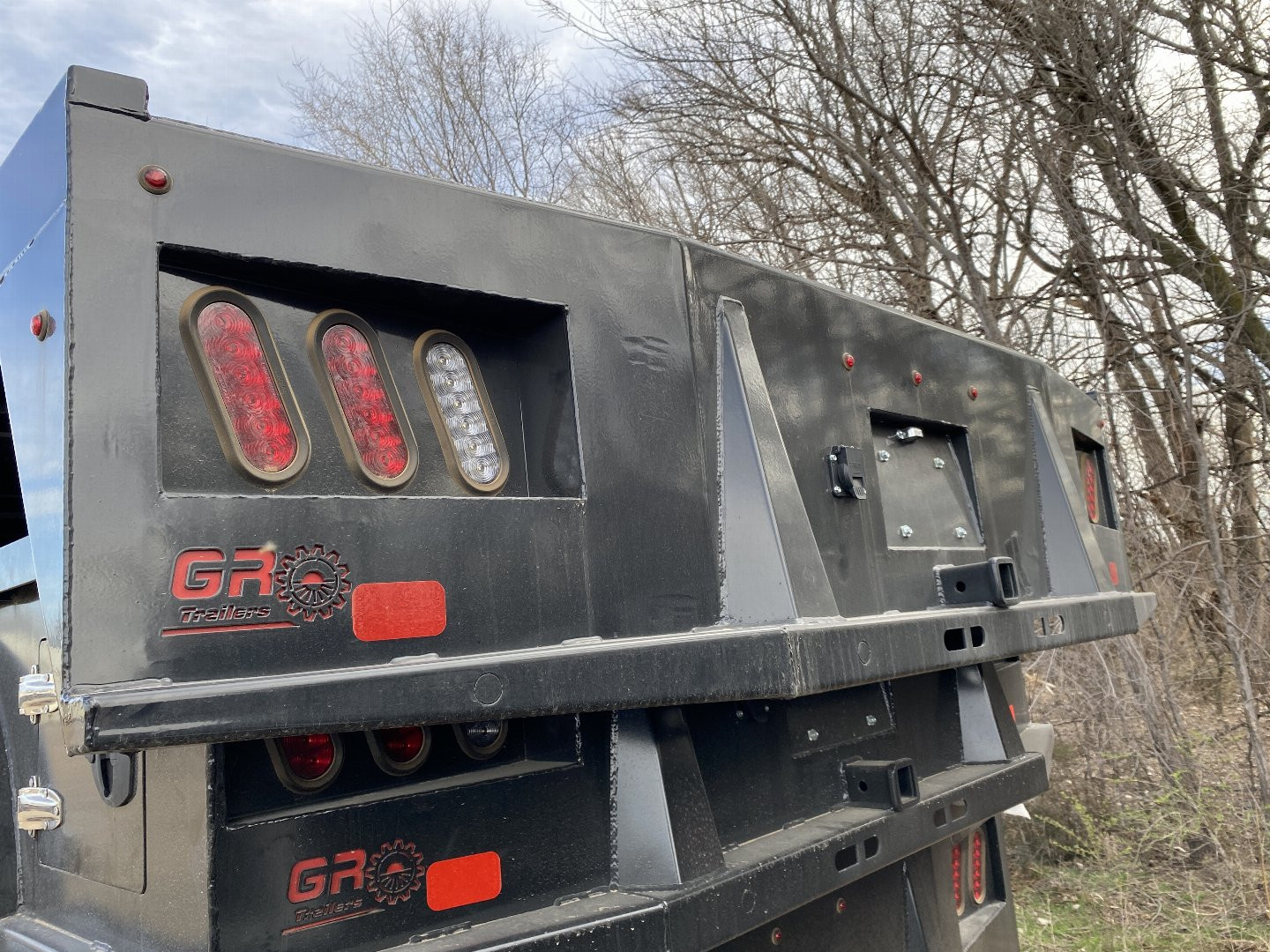 New 2024 GR Trailers Skirted Truck Bed